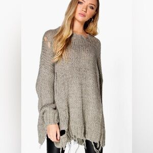 Nu New York Chunky Distressed Sweater